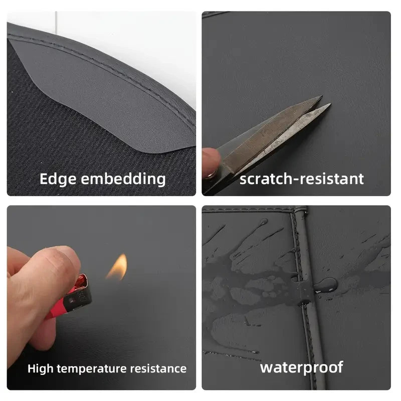 Car Seat Back Protective Mat For Tesla Model 3 / Y Full Seat Anti Kick Pad Leather Anti Scratch Protector Mats Car Accessories Beauty World Shop