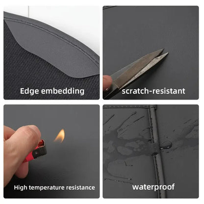 Car Seat Back Protective Mat For Tesla Model 3 / Y Full Seat Anti Kick Pad Leather Anti Scratch Protector Mats Car Accessories Beauty World Shop
