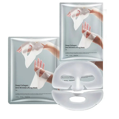 Deep Collagen Anti Wrinkle Lifting Mask Collagen Face Mask Overnight, Deep Collagen Mask for Lifting Firming Moisturizing(5Pack) Beauty Trend Shop