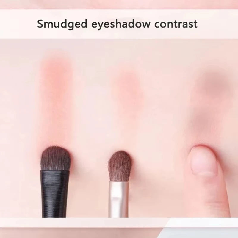 6-Piece Eye Makeup Brush Set: Professional Soft Contour Eyeshadow Brush, Small Eye Makeup Brushes for Detailed Eye Makeup, Facia Beauty World Shop