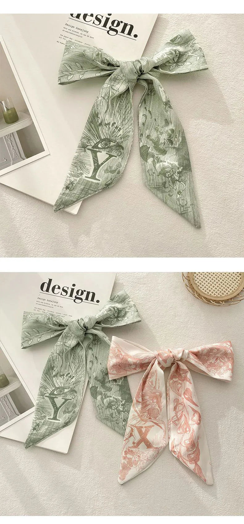 26 Letters Tarot Constellation Bag Scarf Twill Silk Scarves Women New Neckerchief Hair Headbands Beauty World Shop