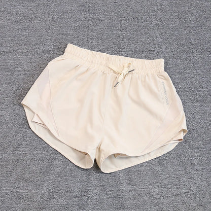 2024 summer cross-border foreign trade Fitness running exercise shorts women's breathable quick-drying anti-exposure short pants