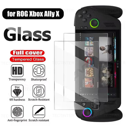 9H Tempered Glass Screen Protector for Asus Rog Xbox Ally/X Handheld Anti-Scratch Protective Film for ROG Ally Accessories