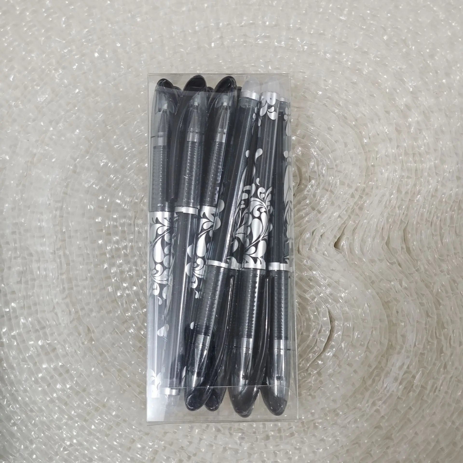 Boxed Multicolor Erasable Gel Pens, Medium Tip 0.5mm, Smooth Writing, Suitable for Office and Everyday Use, Christmas Present Beauty World Shop