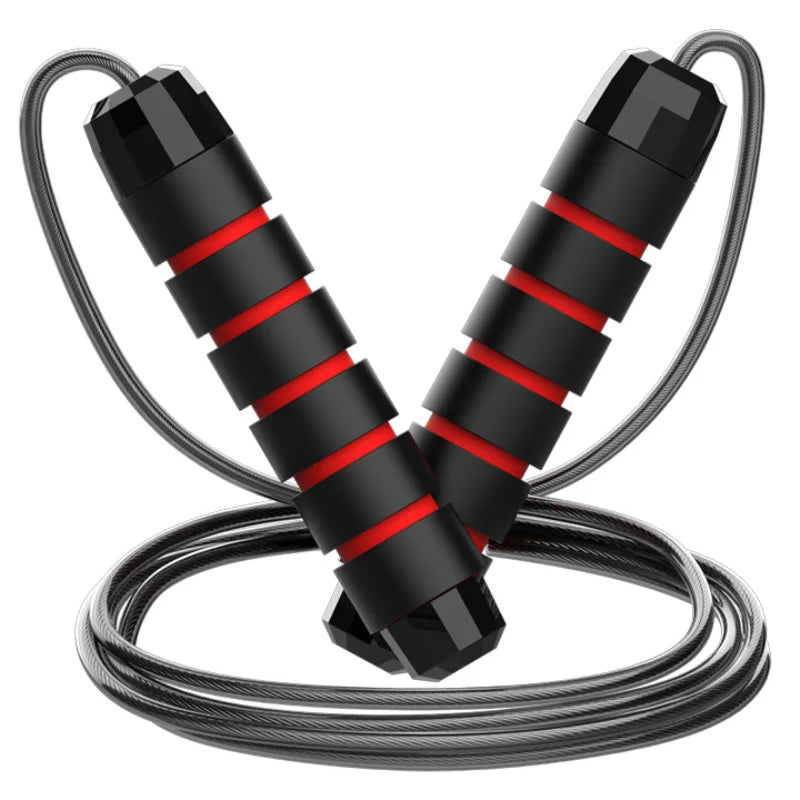 1PCS The New Jump Rope Steel Wire Skipping Exercise Adjustable Jumping Fitness Workout Training Home Sport Equipment Tangle-Free Beauty World Shop