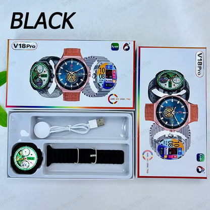 New Fashion Smart Watch 2025 Bluetooth Call Man Woman Heart Rate Health Monitoring Sports Waterproof Smartwatch for Android IOS