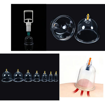 Big Size Vacuum Cupping Breast & Buttocks Enlargement Massager Suction Pump Machine Butt Lifting Device Back Massage Cans Beauty World Shop