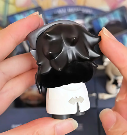 Mihoyo Genshin Impact Fatui Harbinger Q Version Series Blind Box Desktop Mini Doll Model Toys Trend Decoration Surprise Gifts Beauty World Shop