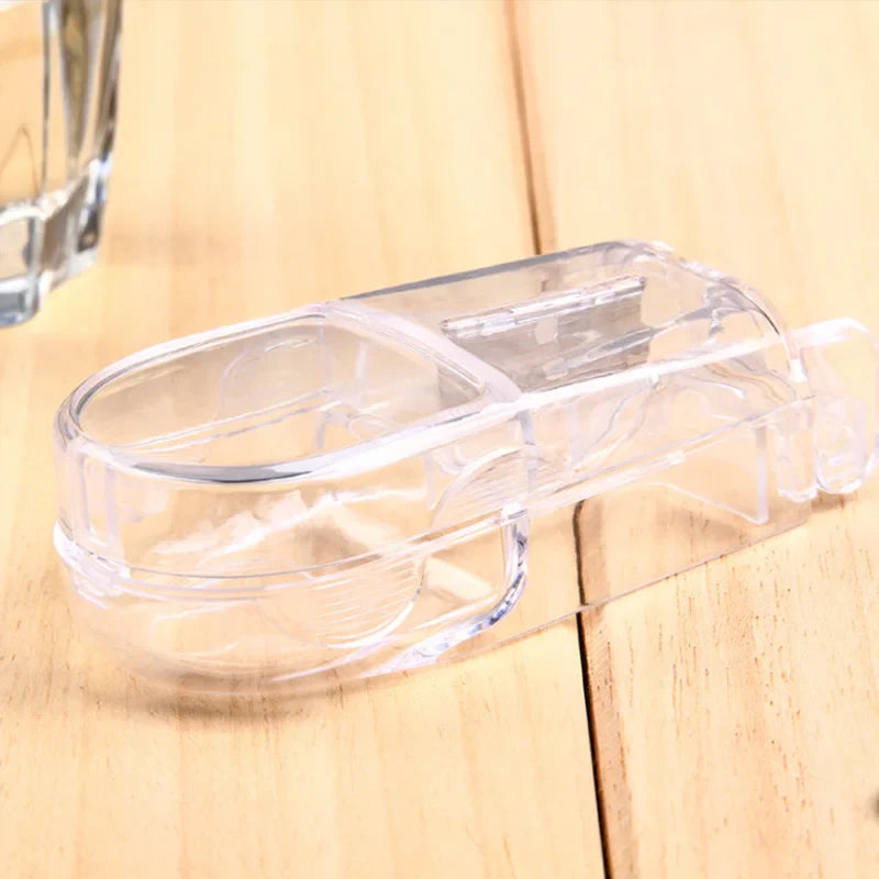 Pill Cutter Box Portable Drug Box Tablet Cutter Splitter Medicine Pill Holder Pill Cutter Box Beauty Trend Shop