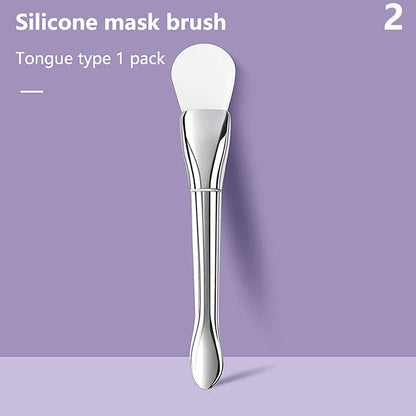 Silicone Facial Mask Brush Soft Hair Facial Mask Brush Brush Applicator For Facial Mask Beauty Salon Brushes Makeup Tools Beauty World Shop