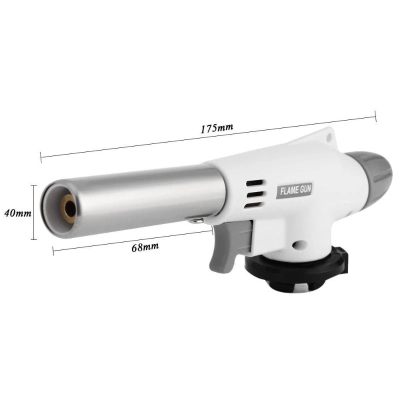 Portable Flame Gun, Cooking Spontaneous Combustion Butane Gas Torch, Lighter, Welding Burner, Gas Torch Barbecue Camping Cooking Beauty World Shop