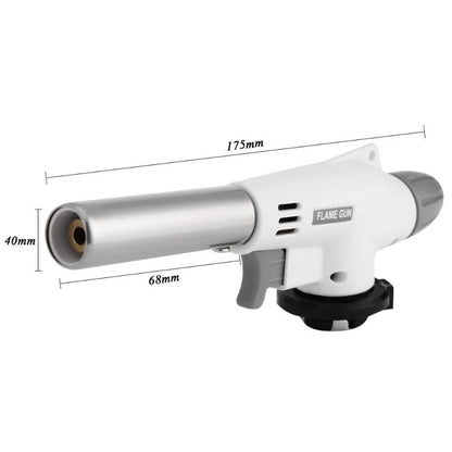 Portable Flame Gun, Cooking Spontaneous Combustion Butane Gas Torch, Lighter, Welding Burner, Gas Torch Barbecue Camping Cooking Beauty World Shop
