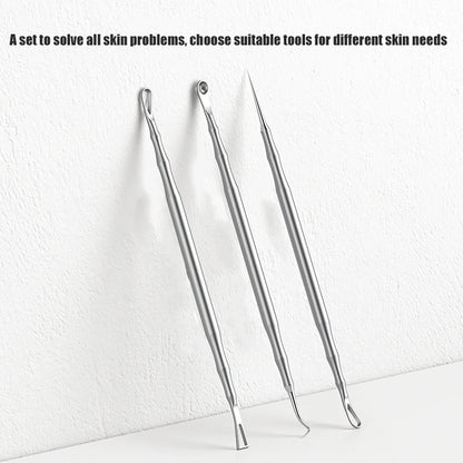1 pack, German ultra-fine cell acne blackhead and whitehead clip beauty salon special acne fat particle needle tool Beauty World Shop