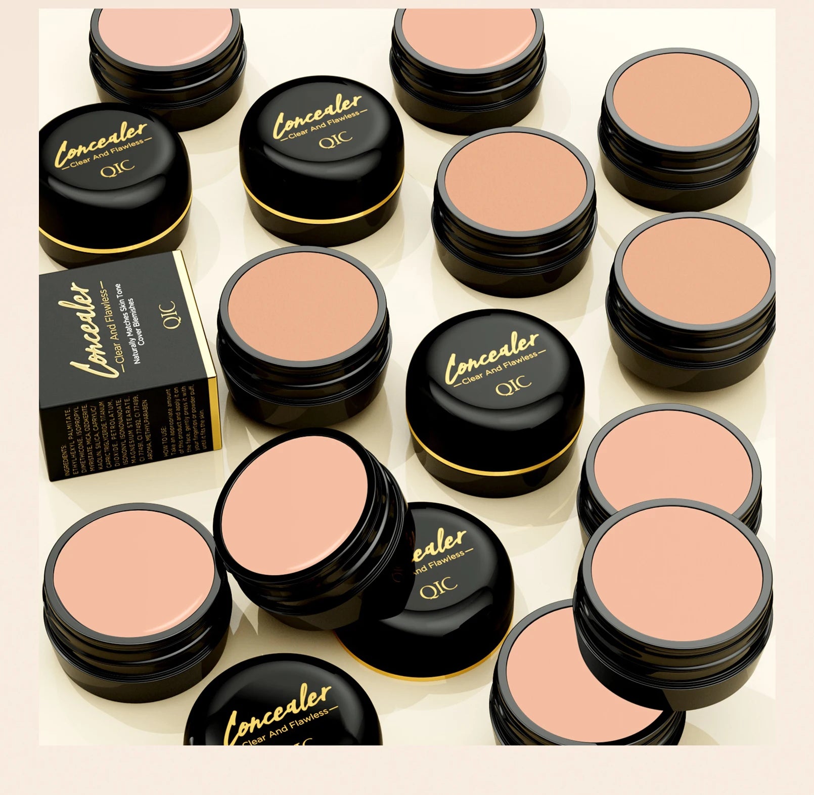 Waterproof Full Coverage Concealer for Tattoos, Scars - Natural Finish Foundation for All Skin Tones & Types Beauty World Shop