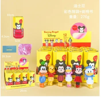 Disney ainme Hipper Angel Blind Box Computer Mobile Phone Decoration Ornaments Kawaii Mini Figure Anime Model Beauty World Shop