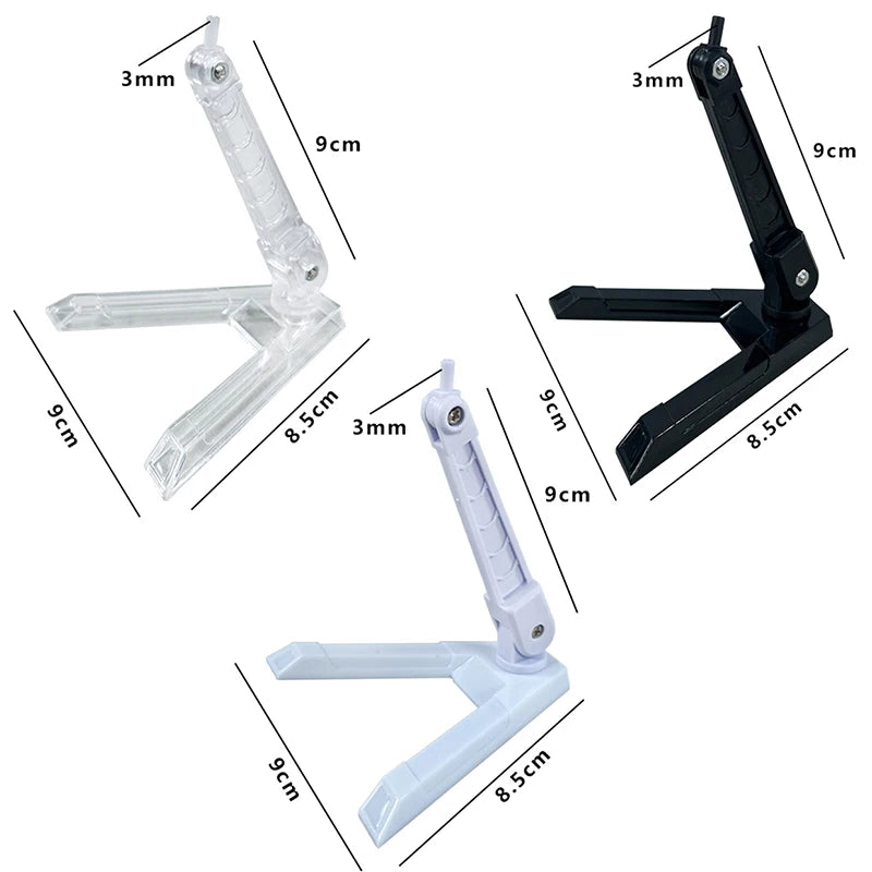 Innovative And Practical Handmade Doll DIY Holder Action Figure Model Base Display Stand Black Bracket For 1/144 HG RG Beauty World Shop