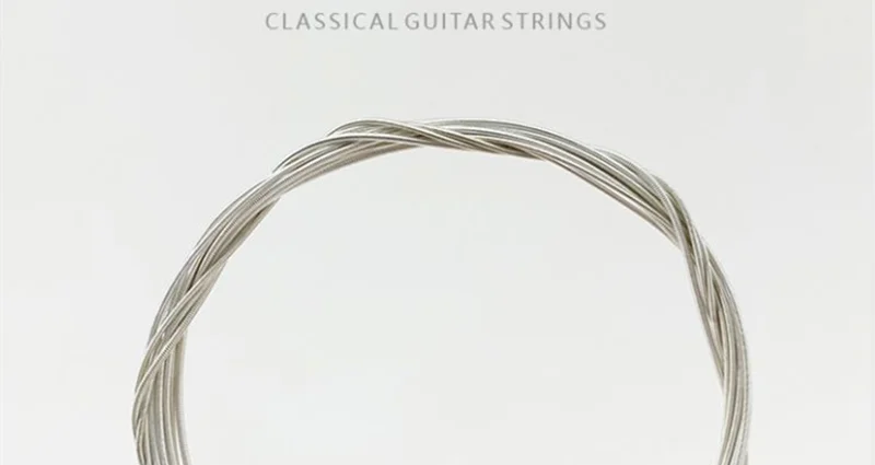 MOGE MG43 028-043 Classical Guitar Strings Nylon Silver Jacketed Wire Coating Musical Instrument Accessories Beauty World Shop