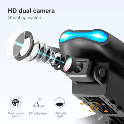 E99 K3 Pro HD 4K Drone with Dual Camera WiFi FPV Aerial Photography RC Quadcopter High Hold Mode Beauty Fashion