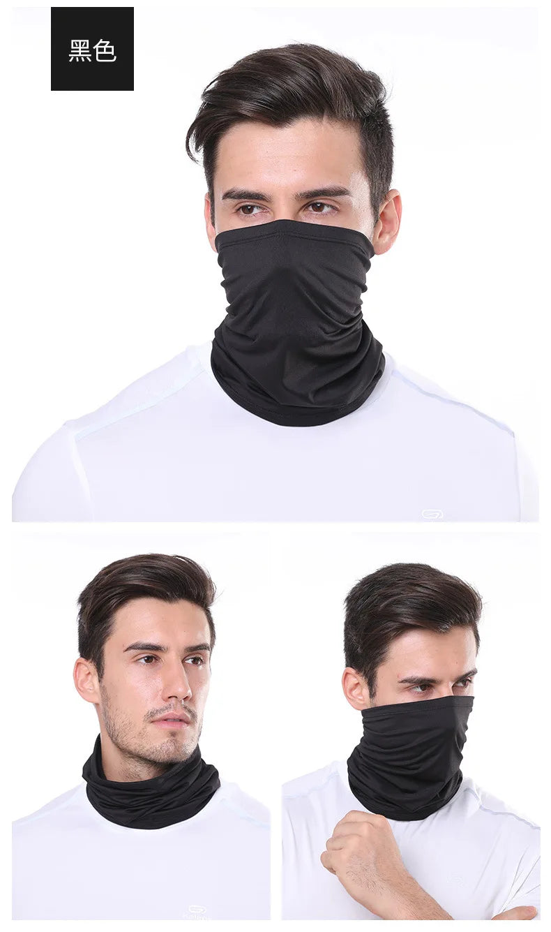 Cool Face Mask Breathable Sunscreen Scarf Outdoor Fishing Magic Face Scarf Neck Sleeve Cycling Mask Sports Headgear Beauty World Shop