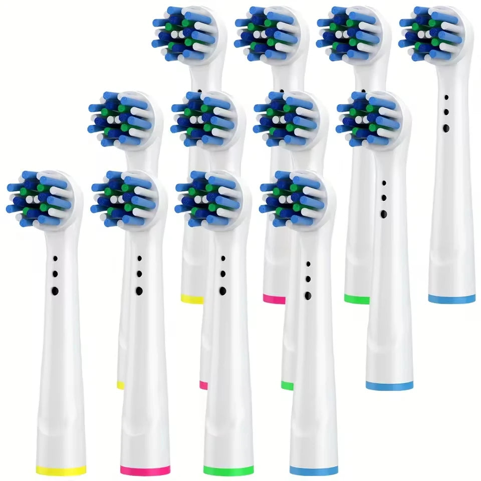 4/12/16Pcs Replacement Toothbrush Heads Compatible with Oral-B Braun Professional Electric Toothbrush Heads Brush Heads Beauty World Shop