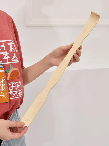 Bamboo Made Itching And Scratching Device Home Massage Anti Itch And Back Scratching Device Scratching Rake Massage Stick Beauty World Shop