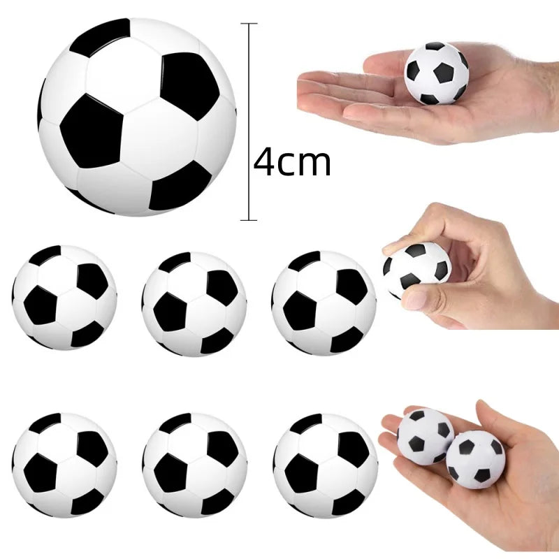 1/24 Mini Sports Balls for Kids Party Favor Toy Soccer Ball Anti Stress Ball Foam Football Kids Birthday Party Decoration Toy Beauty World Shop