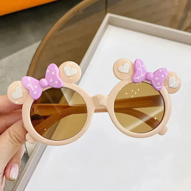New Children Cute Cartoon UV400 Sunglasses Boys Girls Colors Outdoor Kids Sun Protection Sunglasses Baby Sport Shades Glasses Beauty World Shop