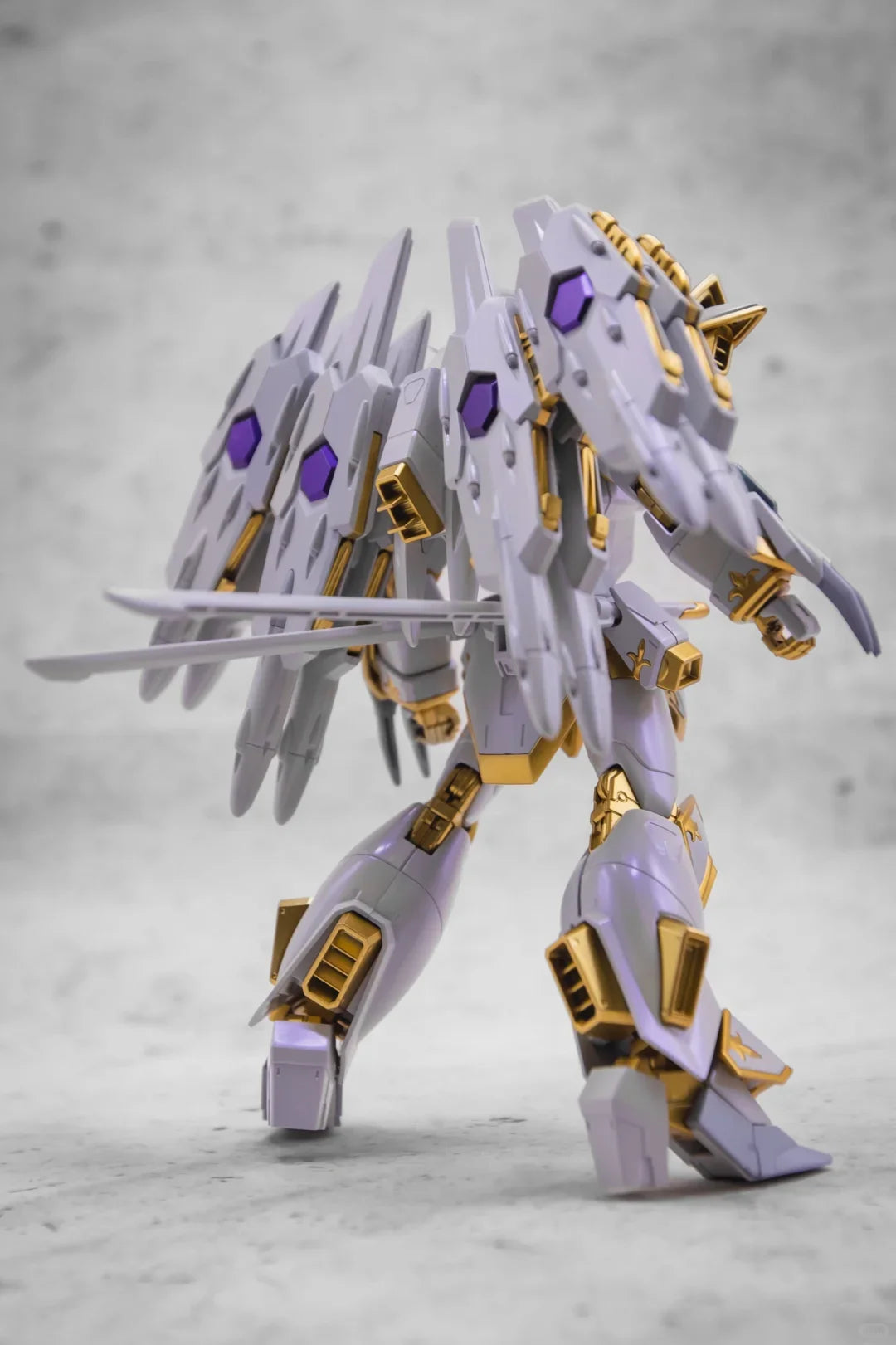 HG 1/144 Scale Garuda Divine Bird Mobile Suit Assembly Model Kit Action Figures Collectible Mecha Decor Boys Surprise Gifts Toys Beauty World Shop