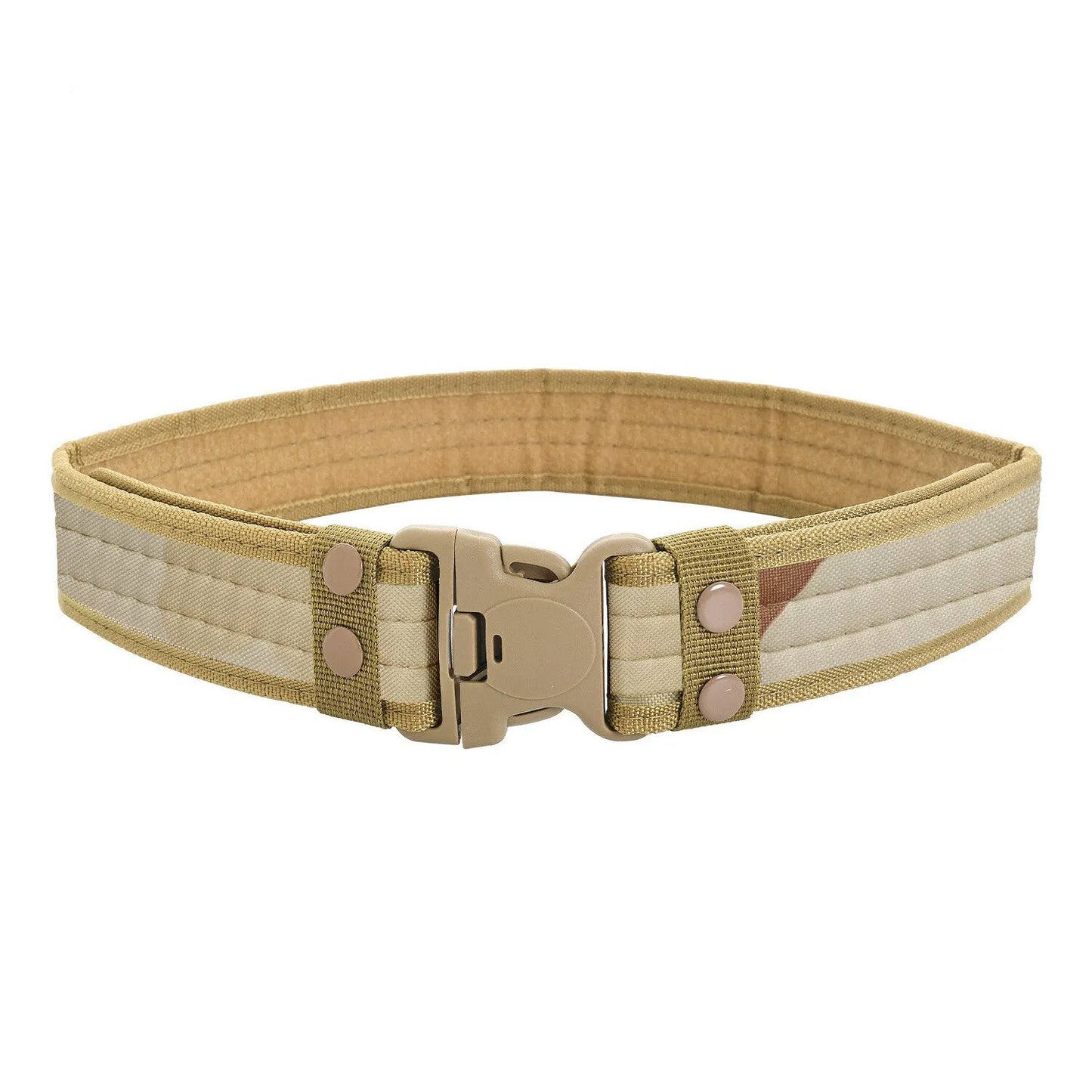 Men's Belt Outdoor Camouflage Tactical Belt Oxford Cloth Belt Mountaineering Belt Nylon Wide Waist Belt Work Belt Neutral Belts Beauty World Shop