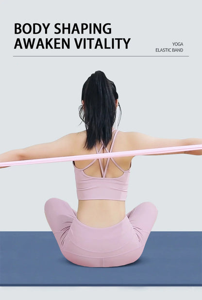 Yoga Physiotherapy Elastic Band, Gym Resistance Band, Sports Stretching Training Rope, Pilates Stretching Film, Fitness Equiment Beauty World Shop