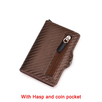 Anti Thief Rfid Credit Card Holder Smart Minimalist Wallet Pocket Men Women Slim Cardholder Bank Cash Creditcard Case Bag Purse Beauty World Shop