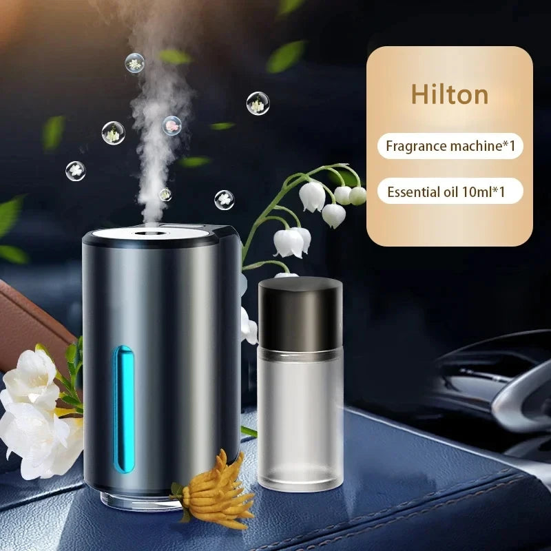 Car Air Freshener Electric Auto Aroma Diffuser Car Air Vent Essential Oil Mist Humidifier Fragrance Diffuser Aromatherapy Beauty World Shop