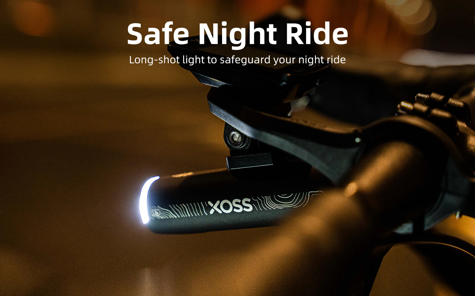 XOSS 200-3000 Lm Bike Light XL1200 Headlight Waterproof Rechargeable Front Lamp Bicycle Light Aluminum Ultralight Flashlight Beauty World Shop