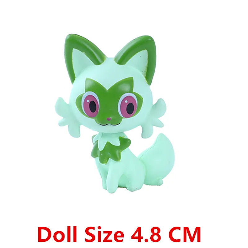 New 4-9CM Pokemon Cartoons Movie Anime Figure Gengar Pikachu Eevee Dragon Pet Action Figure Model Toy Christmas Gift Buy in bulk Beauty World Shop