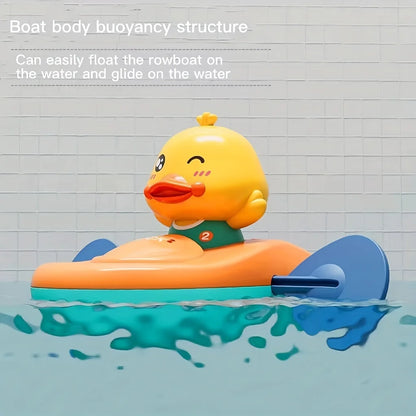 1 Pc Little Yellow Duck Kayak Toy Swimming Pool Bathroom Toy 1 Pc Little Yellow Duck Kayak Toy Swimming Pool Bathroom Toy Beauty World Shop