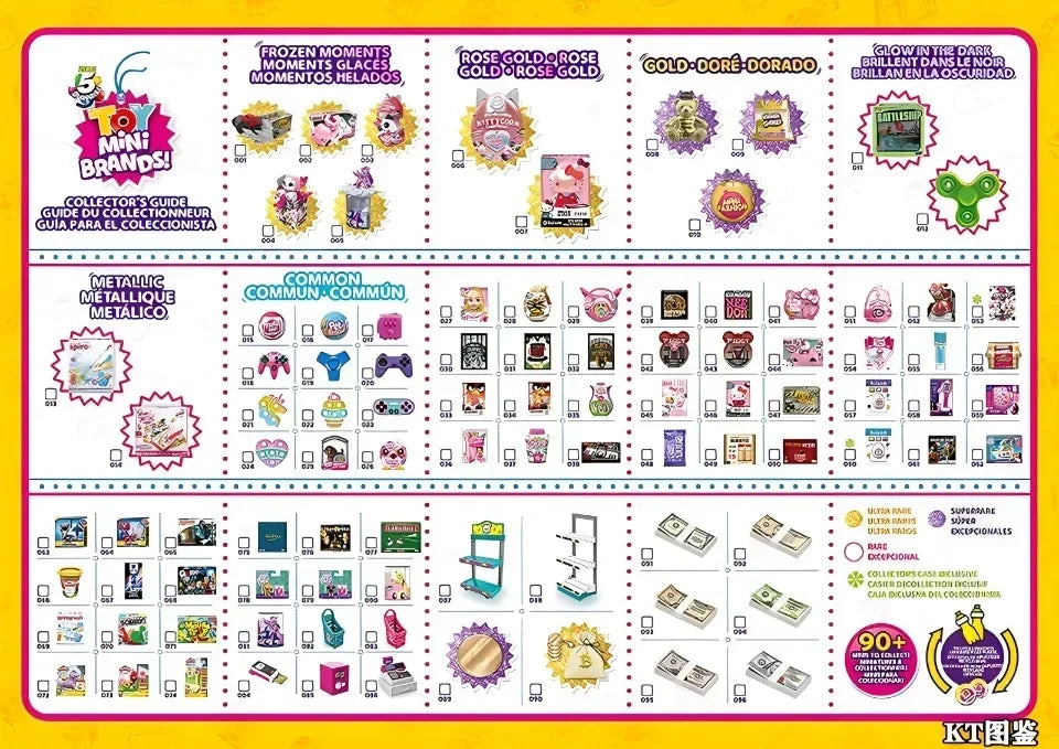 Zuru 5 Surprise Mini Brands Toys Zuru Mystery Blind Box Original Miniature Toy Childrens Surprise Blind Box Toy Gifts Cute Toys Beauty World Shop