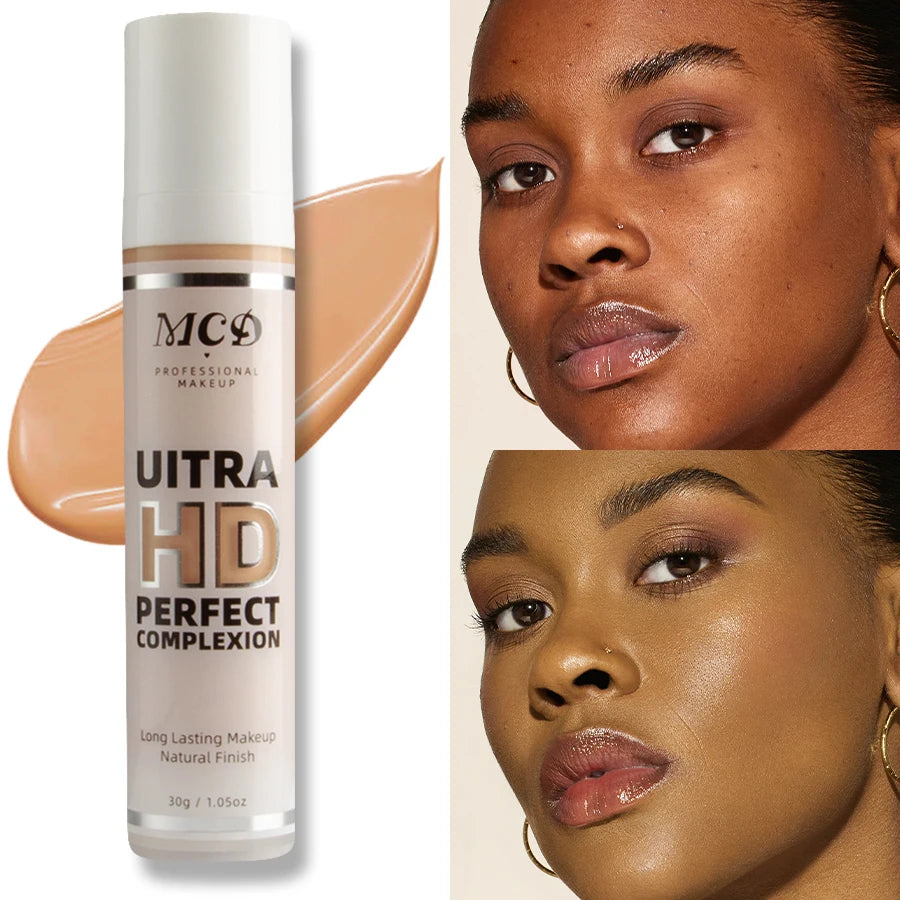 9 Shade Full Coverage Concealer Liquid Foundation  makeup high coverage  Base makeup  cushion Foundation cream  Natural Matte Beauty World Shop