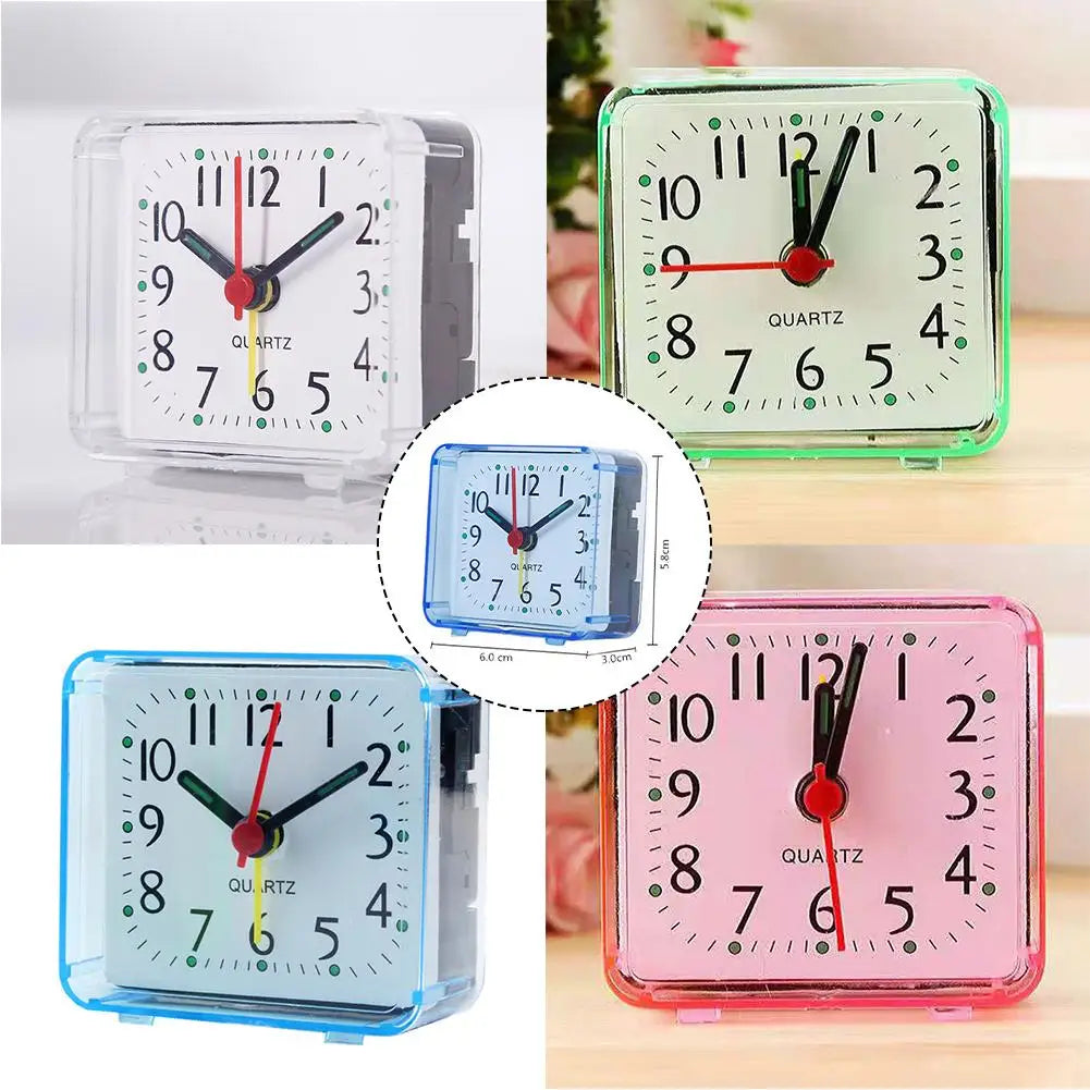 Digital Alarm Clock Bedside Small Alarm Clock Quartz Battery Operated Square Student Bedroom Wake Up With Beeping Sound Beauty World Shop