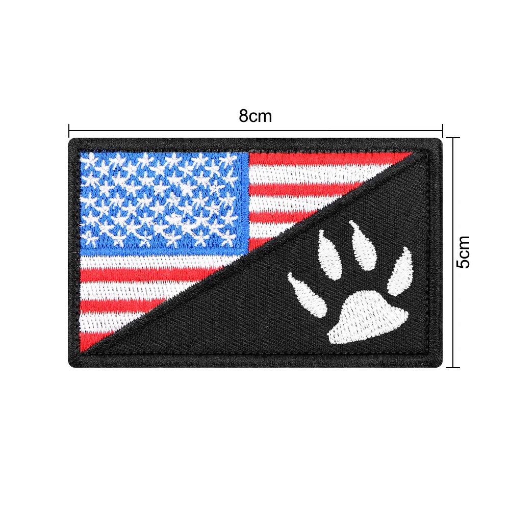 1 Piece Dog Patch for Service Dog Vest Cat Vest Removable Tactical Harness Service Dog Puppy Training Embroidered Patch Beauty World Shop