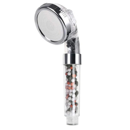 New 3 Functions High Pressure SPA Shower Head Water Saving Handheld Rainfall Bathroom Accessories Anion Filter Shower Beauty World Shop