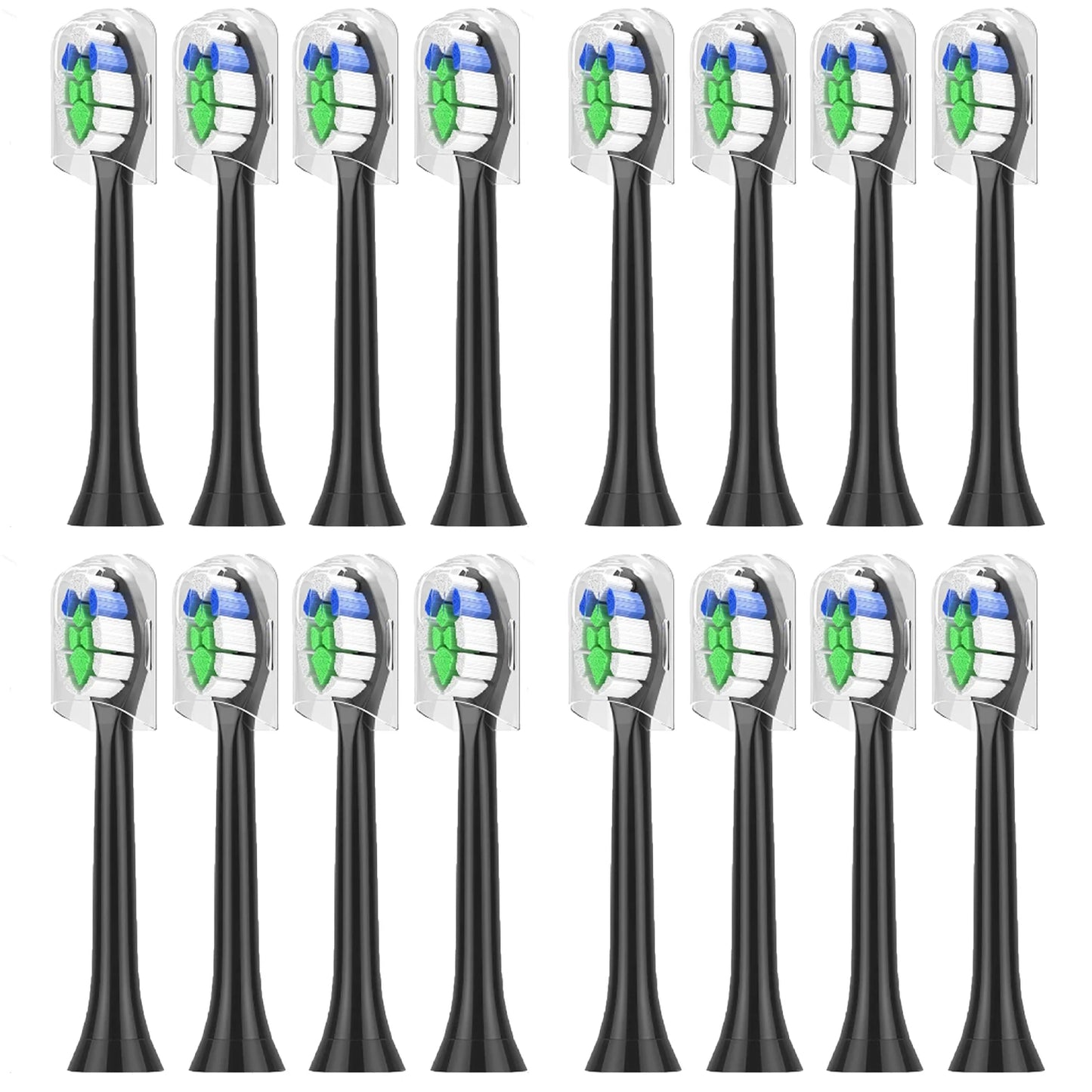 4/8/12/16 Pcs Replacement Toothbrush Heads Compatible with Philips Sonicare Electric Toothbrush Refills for 1100 2100 4100 5100 Beauty World Shop