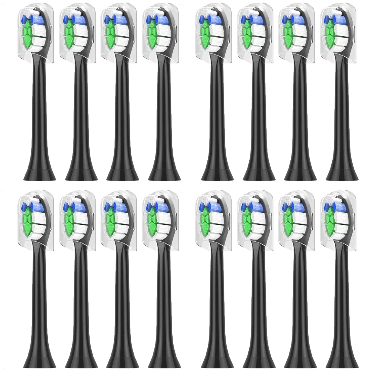 4/8/12/16 Pcs Replacement Toothbrush Heads Compatible with Philips Sonicare Electric Toothbrush Refills for 1100 2100 4100 5100 Beauty World Shop