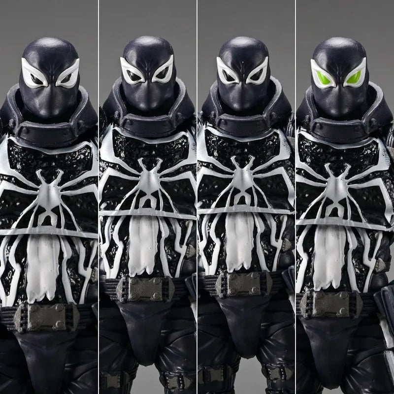 Amazing Yamaguchi Marvel Venom Agent series KO Articulated Action Figure Model Kit Desktop Ornament Collectible statue Toys Gift Beauty World Shop