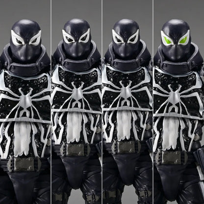 Amazing Yamaguchi Marvel Venom Agent series KO Articulated Action Figure Model Kit Desktop Ornament Collectible statue Toys Gift Beauty World Shop