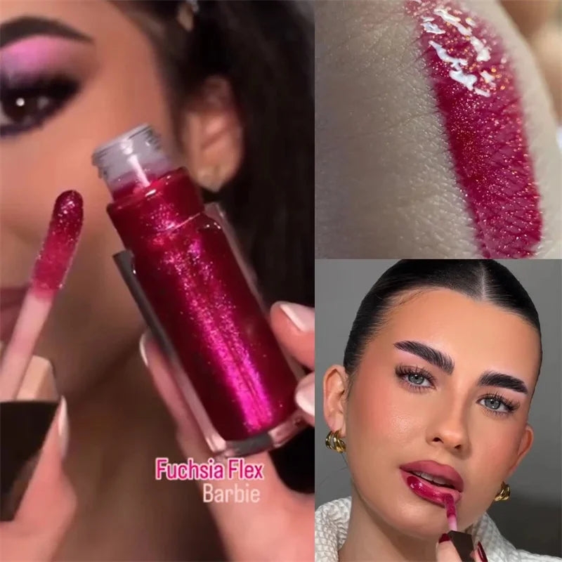 Fashion Fenty Beauty Lip Glaze Moisten Shine Glitter Lip Plumper Makeup For Beginner Liquid Lipstick Female Makeup Cosmetics Beauty World Shop