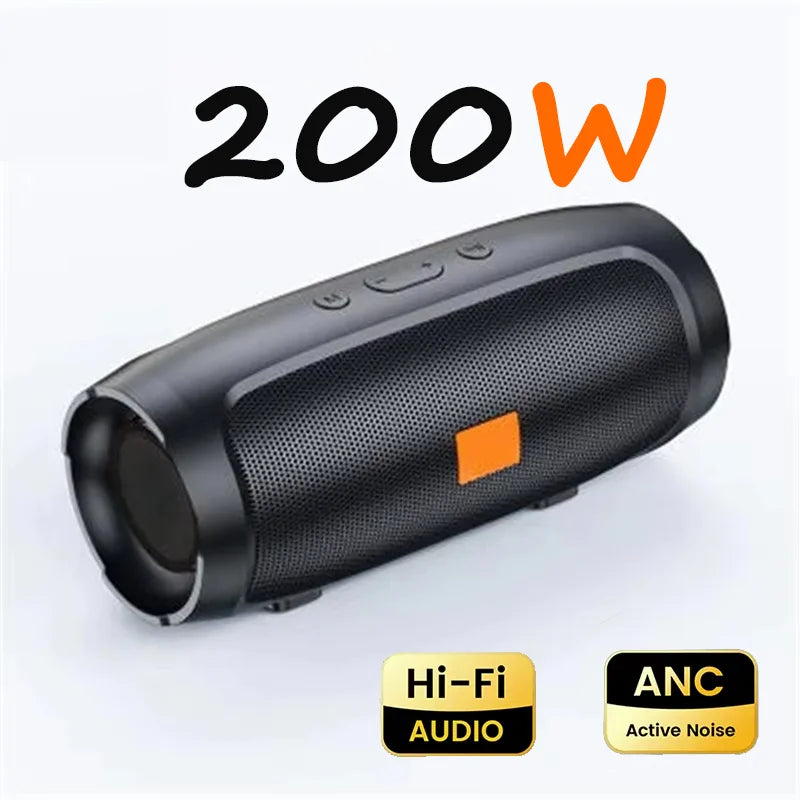 2025NEW ViVO Portable Bluetooth Speaker Wireless High Fidelity Surround Sound Box Outdoor Waterproof Camping Party Loudspeaker
