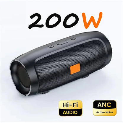 2025NEW ViVO Portable Bluetooth Speaker Wireless High Fidelity Surround Sound Box Outdoor Waterproof Camping Party Loudspeaker