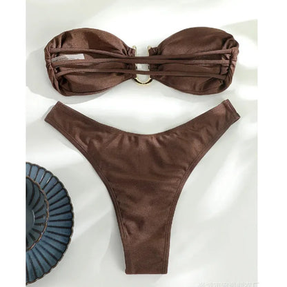 Sexy Bikinis 2026 Women's Swimwear Female Swimsuit For Swimming Wear Bathing Suits Brazilian Bikini Set Beachwear Pool Bather Beauty World Shop