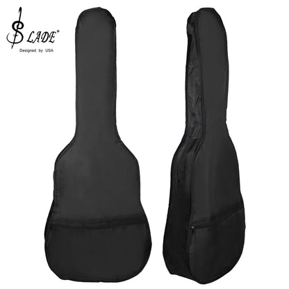 SLADE Portable 38/41 Inch Classical Acoustic Guitar Carry Bag Soft Case with Shoulder Strap Backpack Guitar Parts & Accessories Beauty World Shop