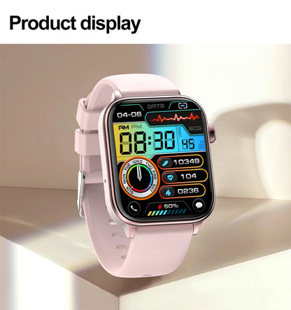 2025 New 24-Hour Health Monitoring Smart Watch Men Uric Acid Blood Lipids Heart Rate Bluetooth Call Smartwatch Women Beauty World Shop